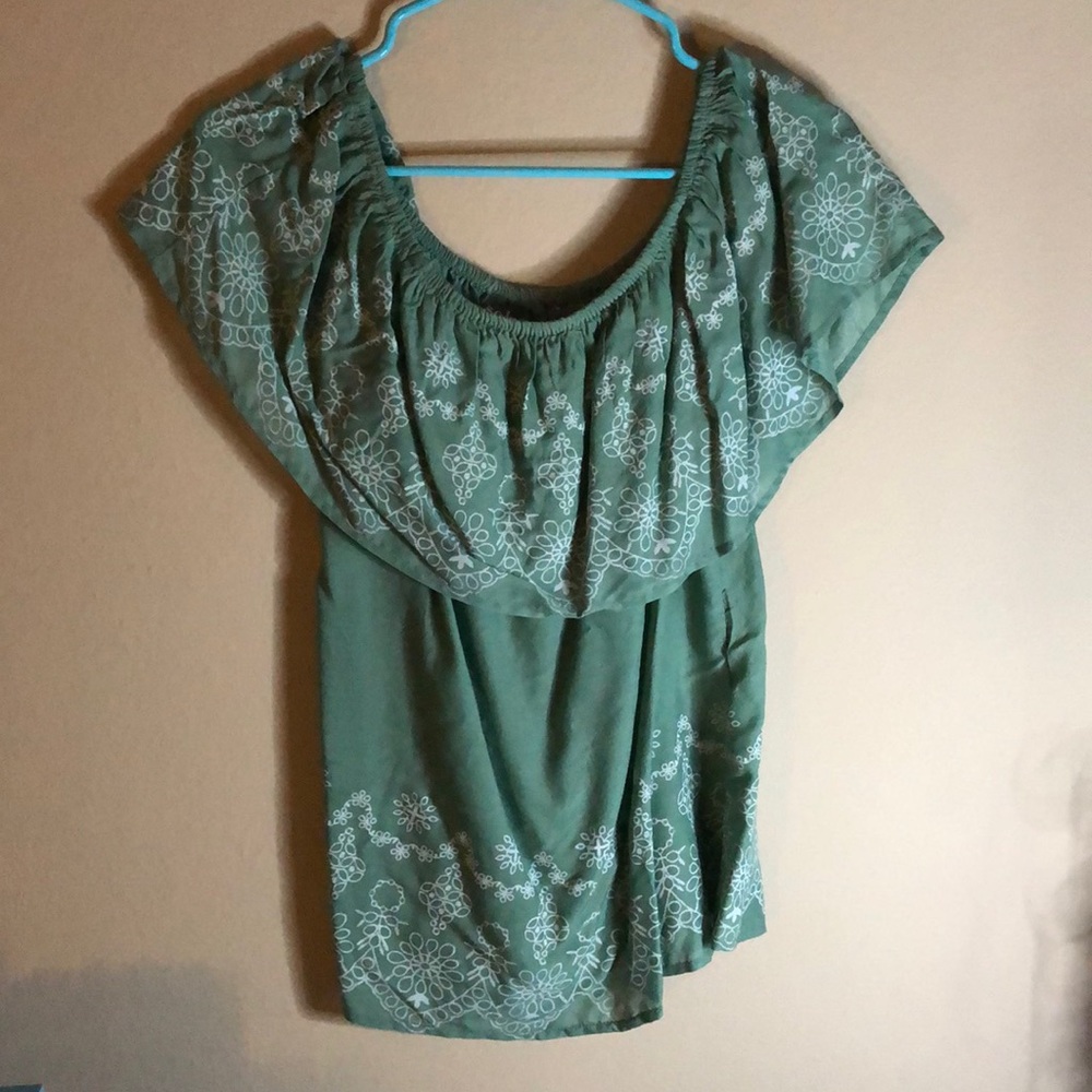 Off the shoulder blouse